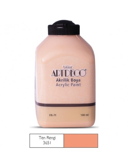 Artdeco 500Ml Ten Rengi Akrilik Boya 3651
