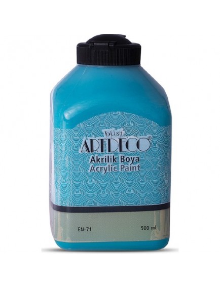 Artdeco 500Ml Turkuaz Akrilik Boya 3632