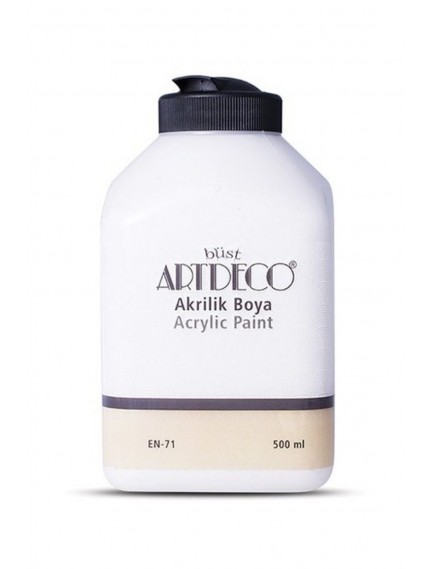 Artdeco 500Ml Ekru Akrilik Boya 3002