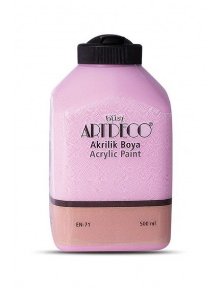 Artdeco 500Ml Şakayık Pembe Akrilik Boya 3018
