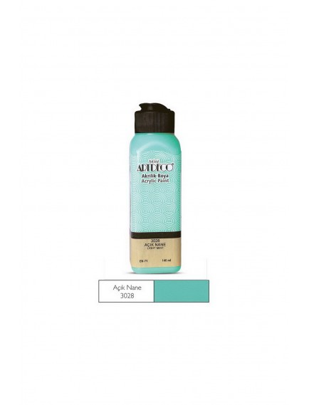 Artdeco 140Ml Açık Nane Akrilik Boya 3028