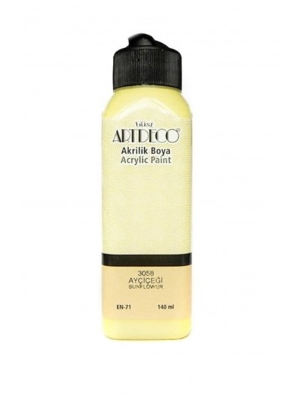 Artdeco 140Ml Ayçiçeği Akrilik Boya 3058