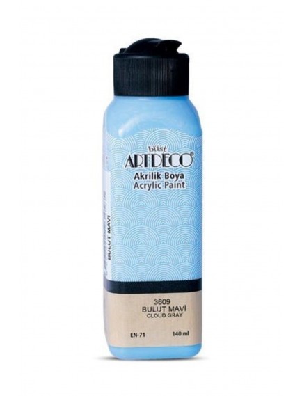 Artdeco 140Ml Bulut Mavi Akrilik Boya 3609