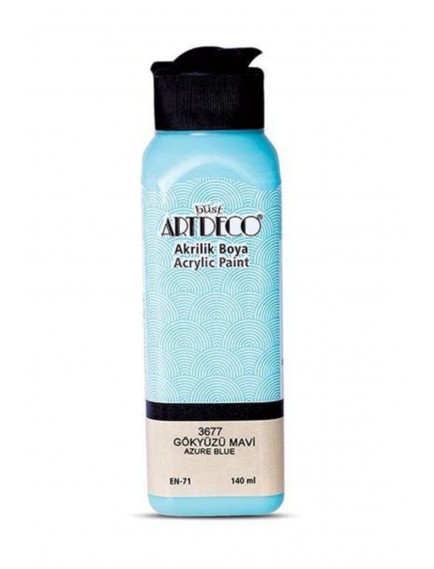 Artdeco 140Ml Gökyüzü Mavi Akrilik Boya 3677