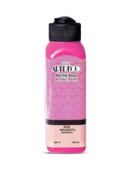 Artdeco 140Ml Magenta Akrilik Boya 3042