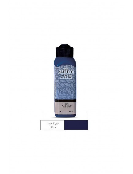 Artdeco 140Ml Mavi Siyah Akrilik Boya 3035