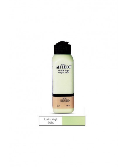 Artdeco Akrilik Boya 140Ml Üzüm Yeşili 3036