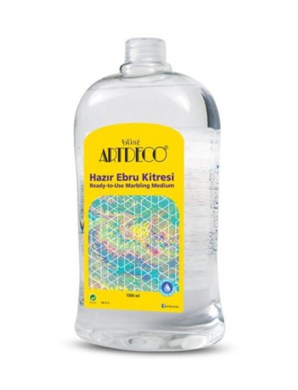 Artdeco 1000Ml Hazır Ebru Kitresi Y-015M-1000