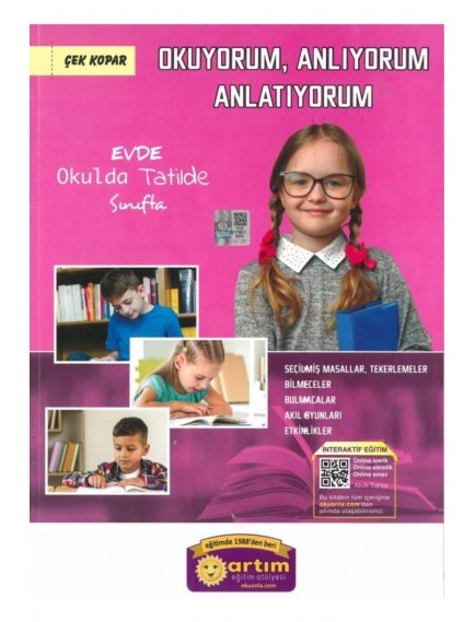 Artım Yayınları 4. Sınıf Okuyorum Anlıyorum Anlatıyorum