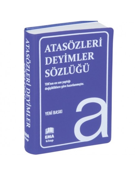 Atasözleri Deyimler Sözlüğü (Plastik Kapak) - Kolektif - Ema Kitap