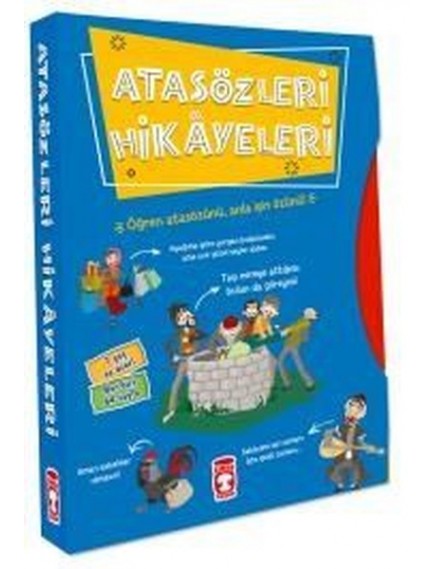 Atasözleri Hikayeleri (5 Kitap) - Didem Demirel - Timaş Yayınları