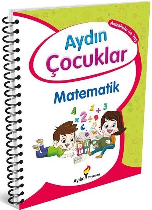 Aydın Çocuklar 4 Yaş Etkinlik Kitabım Temel Matematik Becerilerim - Kolektif - Aydın Yayınları