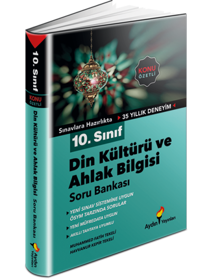 Aydın Yayınları 10. Sınıf Din Kültürü Ve Ahlak Bilgisi Konu Özetli Soru Bankası