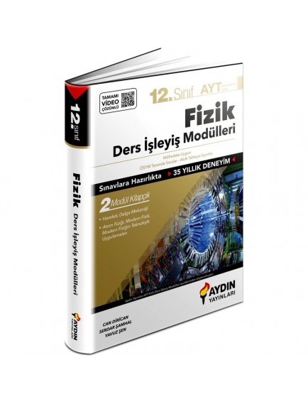 Aydın Yayınları 12. Sınıf Fizik Ders İşleyiş Modülleri 
