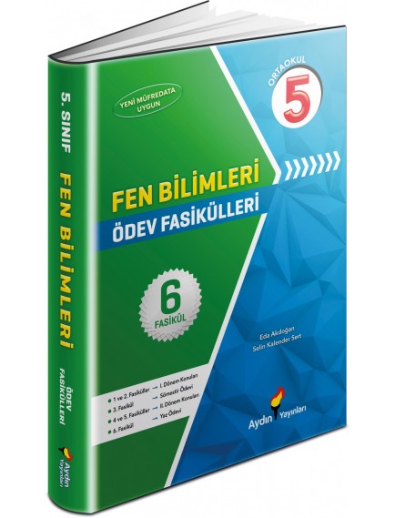 Aydın Yayınları 5. Sınıf Fen Bilimleri Ödev Fasikülleri