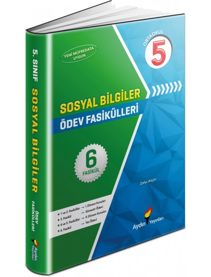 Aydın Yayınları 5. Sınıf Sosyal Bilgiler Ödev Fasikülleri