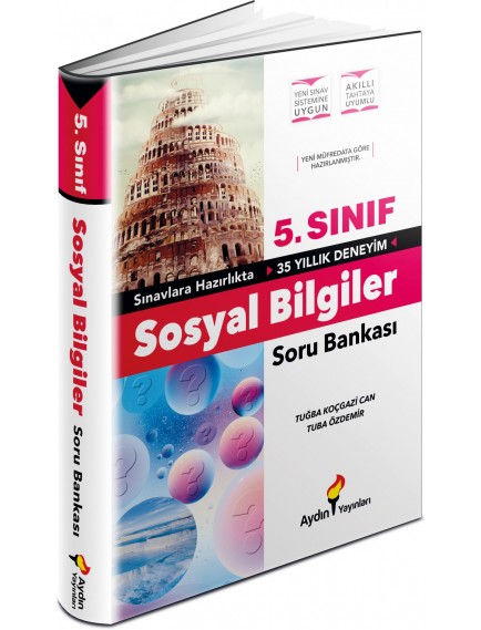 Aydın Yayınları 5. Sınıf Sosyal Bilgiler Soru Bankası