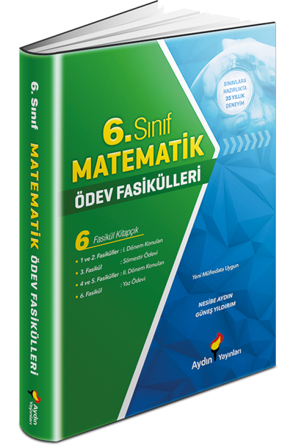 Aydın Yayınları 6. Sınıf Matematik Ödev Fasikülleri