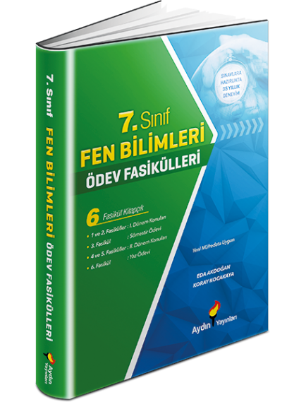 Aydın Yayınları 7. Sınıf Fen Bilimleri Ödev Fasikülleri