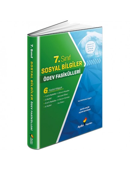 Aydın Yayınları 7. Sınıf Sosyal Bilgiler Ödev Fasikülleri