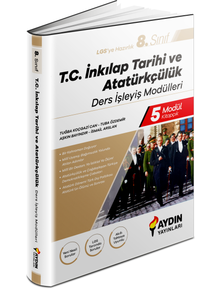 Aydın Yayınları 8. Sınıf Aydın Yayınları İnkılap Tarihi Ve Atatürkçülük Ders İşleyiş Modülleri