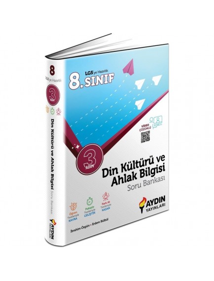 Aydın Yayınları 8. Sınıf Din Kültürü Üç Adım Soru Bankası 