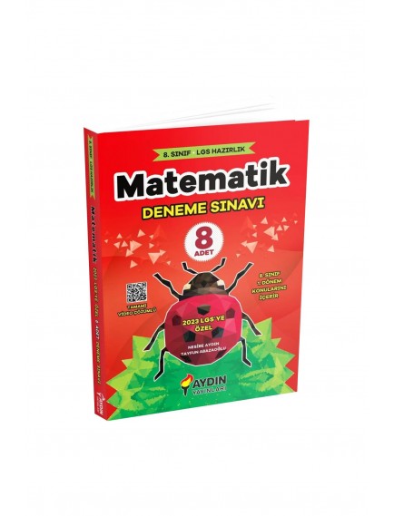 Aydın Yayınları 8. Sınıf Lgs Matematik 1. Dönem 8'Li Deneme