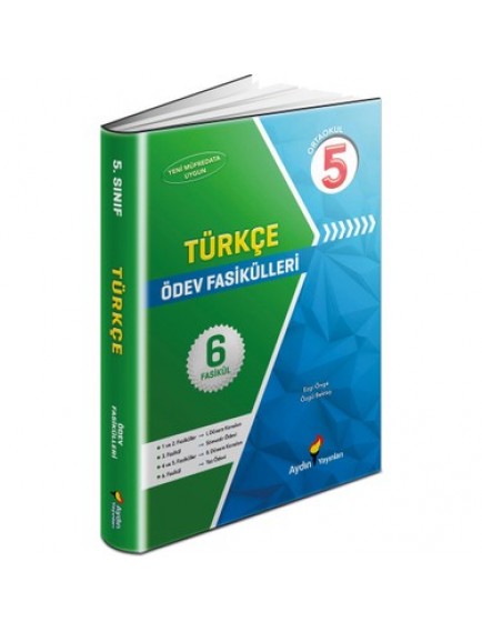 Aydın Yayınları 8. Sınıf Türkçe Ödev Fasikülleri