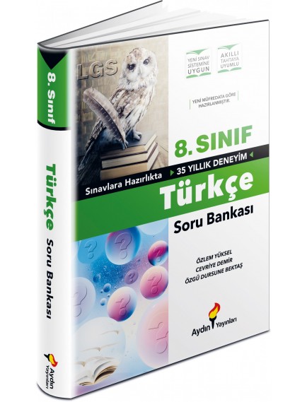 Aydın Yayınları 8. Sınıf Türkçe Soru Bankası
