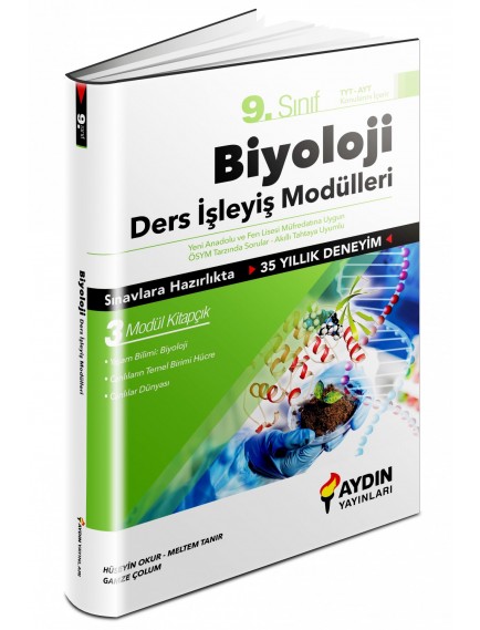 Aydın Yayınları 9. Sınıf Biyoloji Ders İşleyiş Modülleri