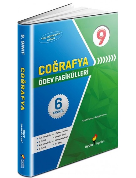 Aydın Yayınları 9. Sınıf Coğrafya Ödev Fasikülleri