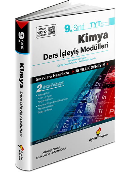 Aydın Yayınları 9. Sınıf Kimya Ders İşleyiş Modülleri