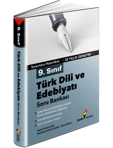 Aydın Yayınları 9. Sınıf Türk Dili ve Edebiyatı Soru Bankası