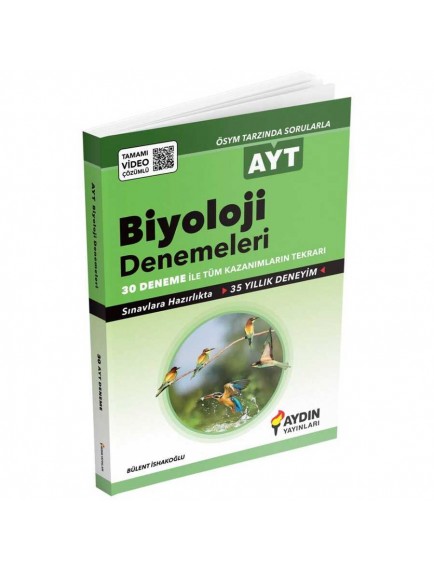 Aydın Yayınları Ayt Biyoloji 30 Deneme