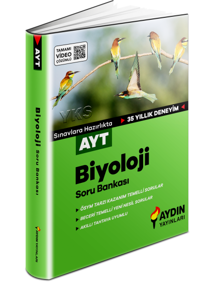 Aydın Yayınları Ayt Biyoloji Soru Bankası