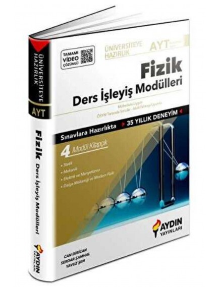 Aydın Yayınları Ayt Fizik Üniversiteye Hazırlık Ders İşleyiş Modülleri (25)