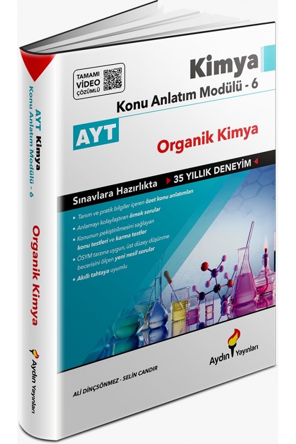 Aydın Yayınları Ayt Kimya Konu Anlatım Modülü 6 (Organik Kimya)