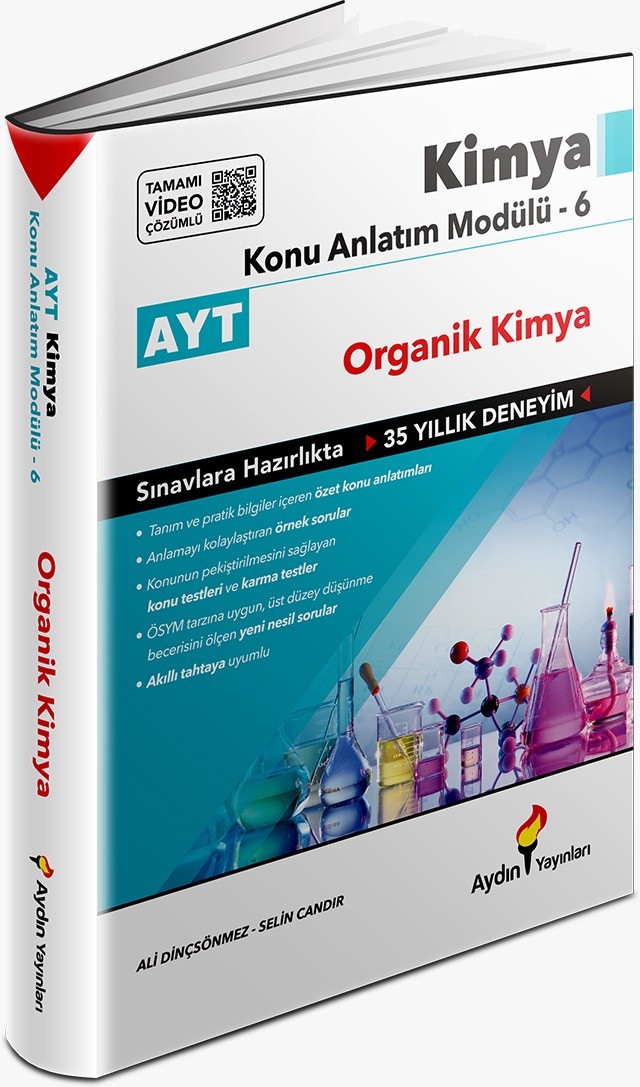 Aydın Yayınları Ayt Kimya Konu Anlatım Modülü 6 (Organik Kimya)