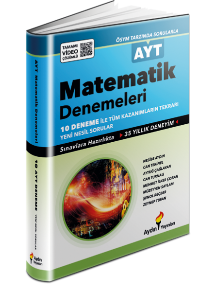 Aydın Yayınları Ayt Matematik 10 Deneme
