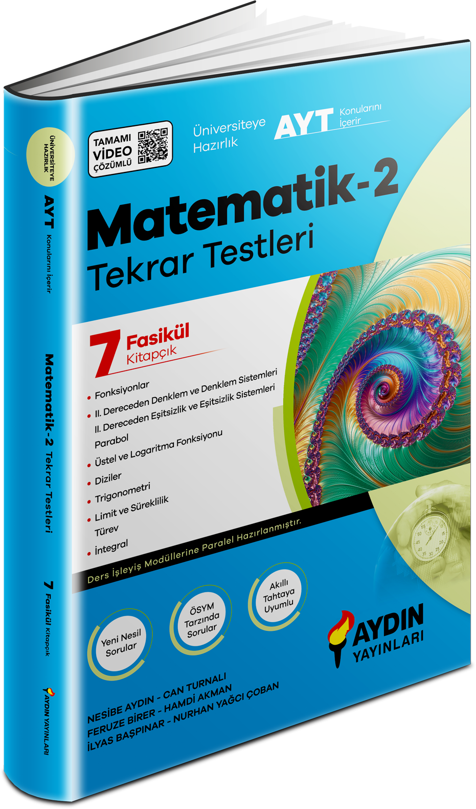 Aydın Yayınları Ayt Matematik-2 Üniversiteye Hazırlık Tekrar Testleri