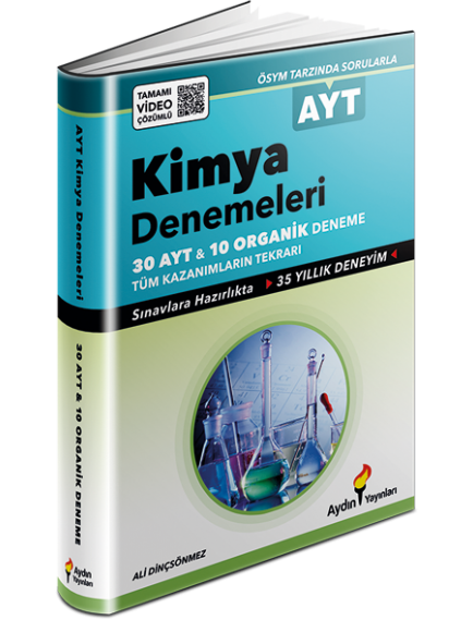 Aydın Yayınları Ayt Organik Kimya Denemeler