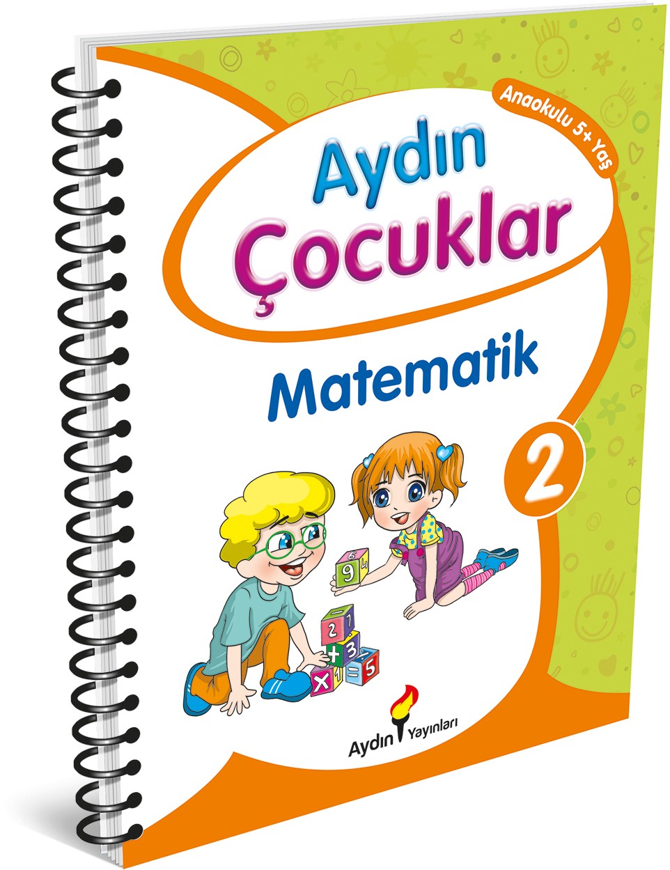 Aydın Çocuklar Matematik 2 Anaokulu 5+ Yaş - Kolektif - Aydın Yayınları