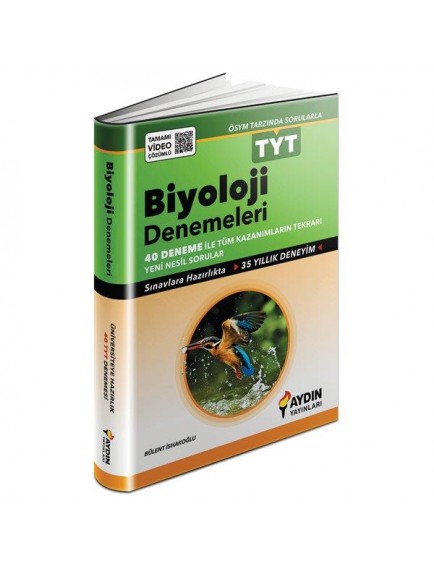 Aydın Yayınları Tyt Biyoloji 40 Deneme