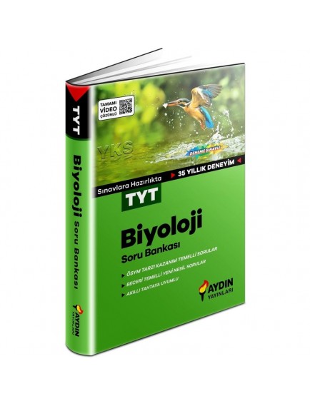 Aydın Yayınları Tyt Biyoloji Soru Bankası 