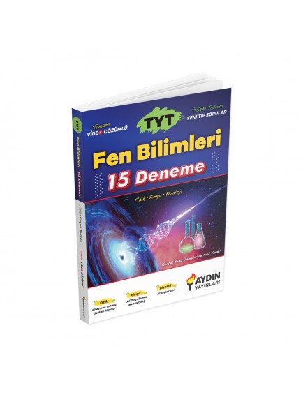 Aydın Yayınları Tyt Fen Bilimleri 15 Deneme