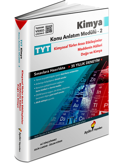 Aydın Yayınları Tyt Kimya Konu Anlatım Modülü 2