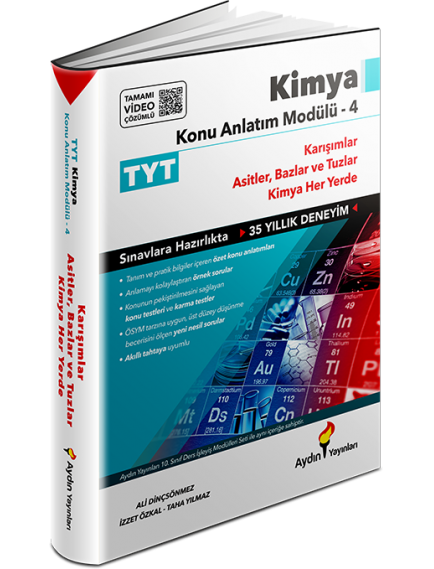 Aydın Yayınları Tyt Kimya Konu Anlatım Modülü 4