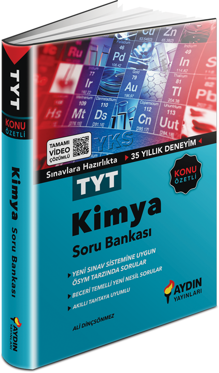 Aydın Yayınları Tyt Kimya Konu Özetli Soru Bankası