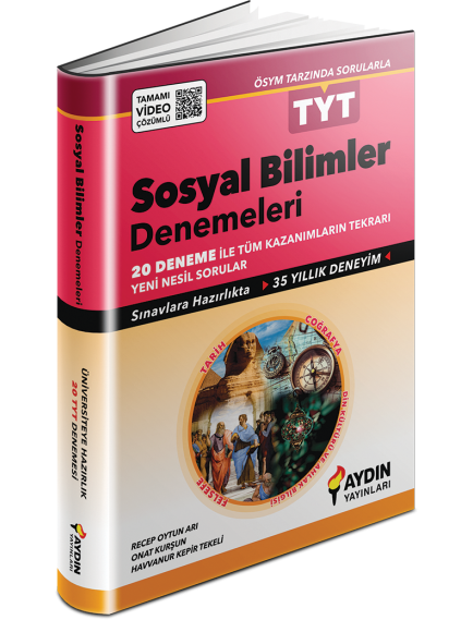 Aydın Yayınları Tyt Sosyal Bilimler 20 Deneme