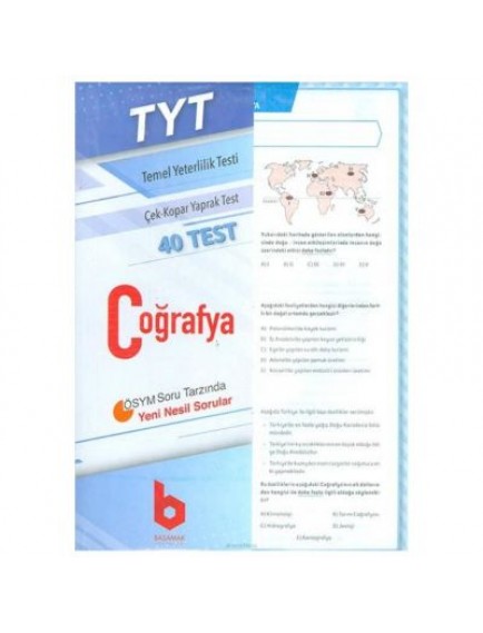 Basamak Yayınları Tyt Coğrafya Yaprak Test